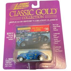 Johnny Lightning Classic Gold Collection 1933 Willy's Gasser Limited Ed 1/15000
